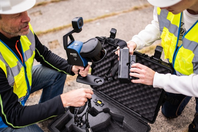 Interiérové zeměření stavby